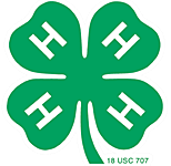 4-H four leaf clover logo
